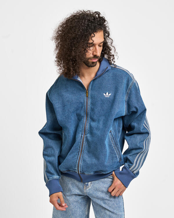 adidas Originals DENIM FIREBIRD TRACK TOP | KD1517 | AFEW STORE